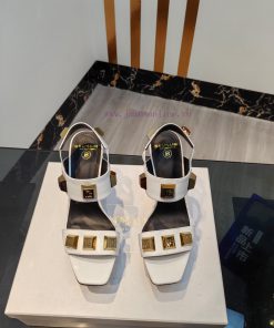 Out 𝘽𝙖𝙡 * 𝙖𝙞𝙣 Balmain 2023 Spring/Summer Fashion Show Hentian High Water Platform SandalsBrand nz58efgl