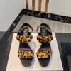 Out Balmain Autumn/winter 2023 Runway Fashion Hate Sky High Waterproof Platform SandalsBrand Ba 66sk12ha