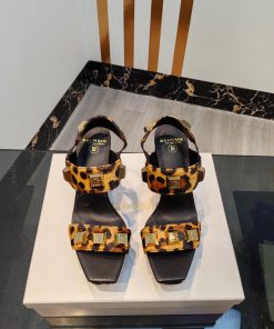 Out Balmain Autumn/winter 2023 Runway Fashion Hate Sky High Waterproof Platform SandalsBrand Ba 66sk12ha