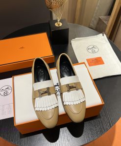 HERMES - Herm è S Classic H-Button Single Shoes - Le Fu Shoes Collection Edition 11 Remake With z5piduem