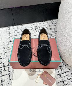 Top Men's StyleLoro Piana 25/Latest Men's Casual Bean ShoesThe Upper Of The Shoe Is Made Of Cal 37hizk7j
