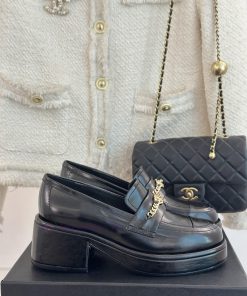 Chanel | Chanel 24K Early Spring New ProductDouble C-chain Thick Soled LoafersThis Season's Sho h1xl9awl