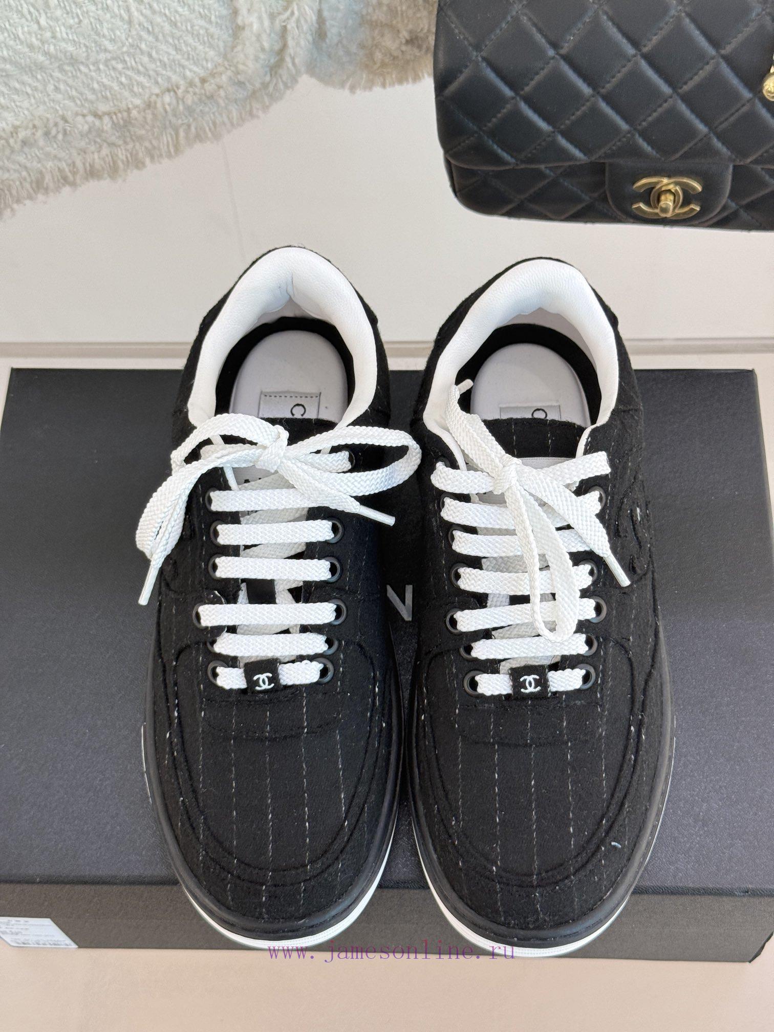 Chanel | Chanel Classic Couple's Hair CollectionCasual Sports Board ShoesHigh Appearance Sneake 9squj7mb - Image 5