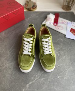 ╔ Low Cut Grass Green Velvet Light Version ╗️Top Level Customized Version𝑪𝒉𝒓𝒊𝒔𝒕𝒊𝒂𝒏 𝑳𝒐𝒖𝒃𝒐𝒖𝒕𝒊𝒏Whe c3dtejqc