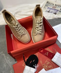 ╔ Low Cut Lychee Patterned Apricot Colored Version ╗️Top Level Customized Version𝑪𝒉𝒓𝒊𝒔𝒕𝒊𝒂𝒏 𝑳𝒐𝒖𝒃 t85newmw