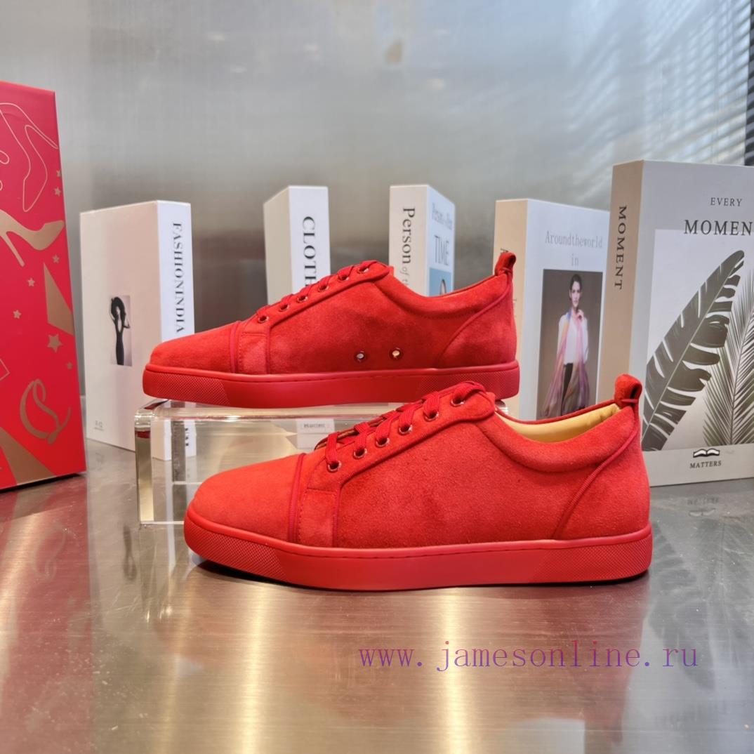 ╔ Low Cut Red Sheep Jingguang Edition ╗️Top Level Customized Version𝑪𝒉𝒓𝒊𝒔𝒕𝒊𝒂𝒏 𝑳𝒐𝒖𝒃𝒐𝒖𝒕𝒊𝒏Whether ik6uqzcx - Image 4