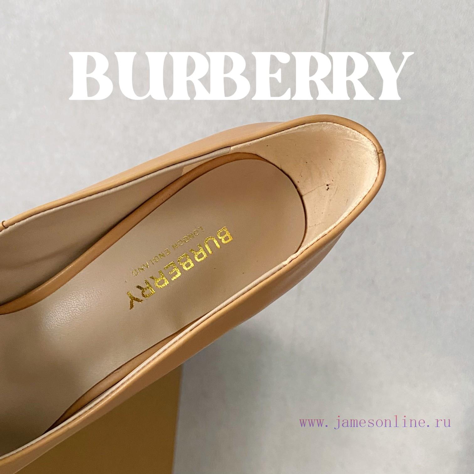 Burberryyburberry𝑩𝒖𝒓𝒃𝒆𝒓𝒓𝒚𝒚𝘽𝙪𝙧𝙗𝙚𝙧𝙧𝙮𝙮 Burberry 2024 Latest Release High Heels Lazy Retro Elegant gwz5o3gf - Image 10