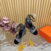 New Style 🧡 Herm è S/Herm è S Rhinestone Wedge Heel Thick Soled Sandals——————————Extremely Retr 2zbnd4mo