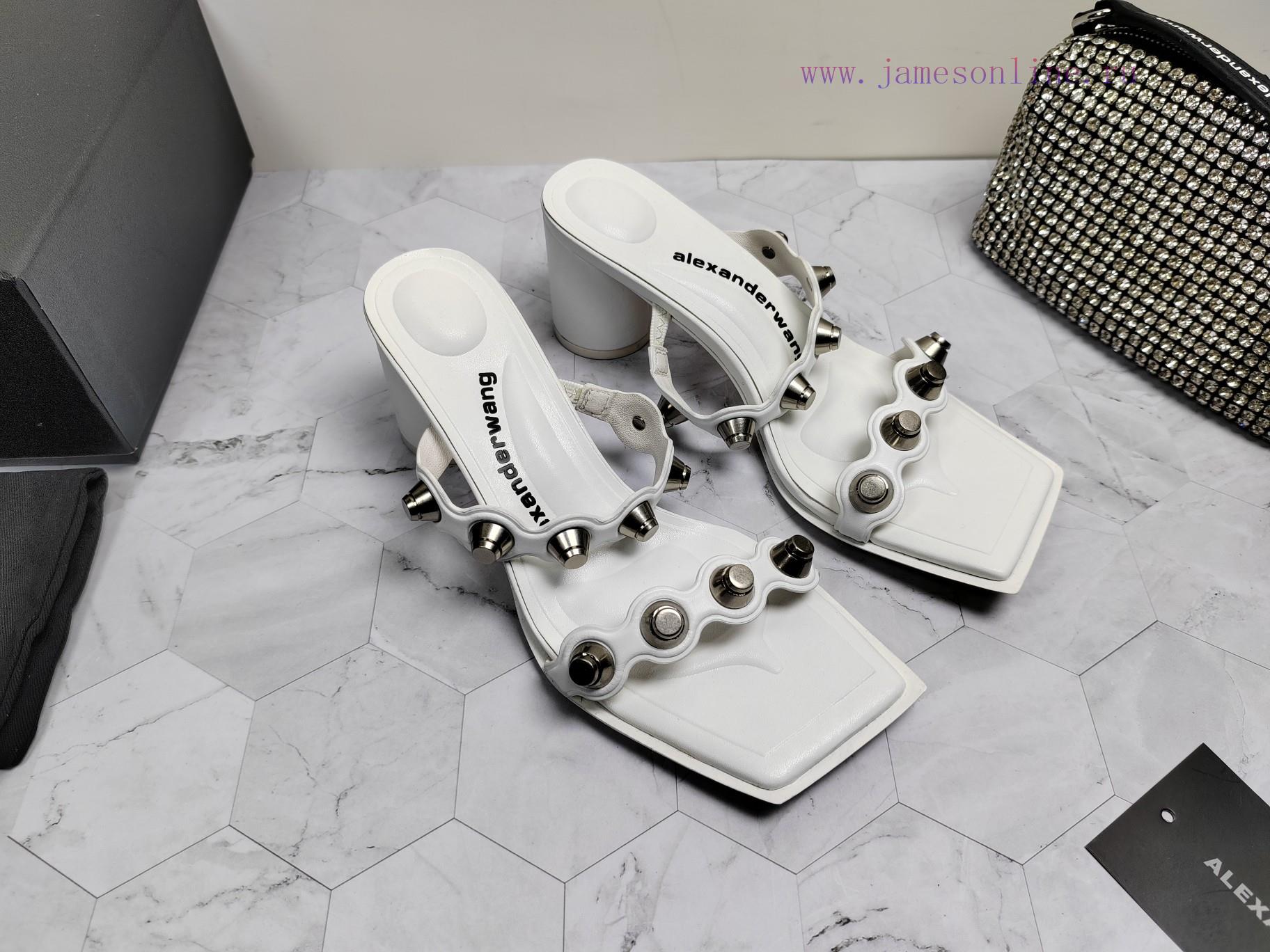 New Alexander Wang High Heels For Women's Luxury Alexander Wang Original 11 MaterialThe Shoe In nbyo8n1a - Image 4