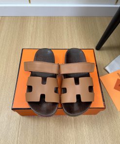 Solid Wood Slippers Hermes | 2025 𝐬𝐬Hermes 2025 Early Spring New Product Second Uncle Magic Sol vs0rf307