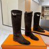 Hermes High-end Spicy Girl Kelly Jumping Knight Boots Are Top-notch Cow Products With Exquisite g09n3uwt