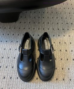 Top QualityAlexander Wang 24ss Star Style Thick Sole Lightweight Mary JaneMany Celebrities Such 0x4r6k30