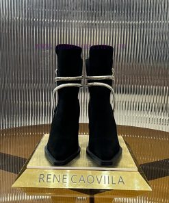 R ᴇɴᴇ C ᴀᴏᴠ ɪʟʟᴀ | 2024 Snake Shaped Autumn And Winter Explosive Elastic Short Boots High Heels p4ss1z46