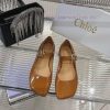 Chloe's Brand New 25ss Wide Toe Sneakers Make A Stunning DebutThis Small Single Shoe Has A Ligh zu1m467b