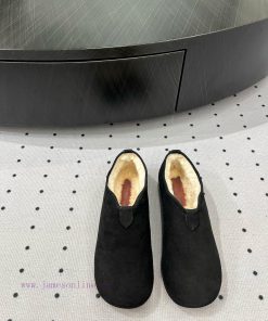 𝒍𝒐𝒓𝒐𝒑𝒊𝒂𝒏𝒂𝒏𝟐𝟒𝑭𝑾 Autumn/Winter New ProductsFabric Fur IntegratedInner WoolLeather SoleElegant Sty wuf2hw70