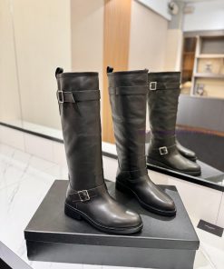 Saint Laurent YSL High-heeled Long Boots Are The Latest Autumn And Winter Version Of The Year W nhl64p6m