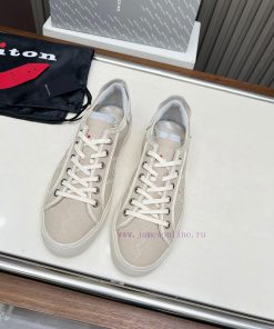 Kiton's New Autumn And Winter Casual Board Shoes Are Made Of Washed Denim Fabric With The Origi 0bxsxax5