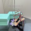 The MostAQUAZURA Big Pineapple Water Diamond Rose High Heels2025 Spring/Summer Water Diamond De tceo8xae