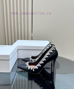 Top Sandals Single Shoes 380Amina Muaddi's Stunning High-heeled SandalsAuthentic 11 Remastered 88xl5fbl