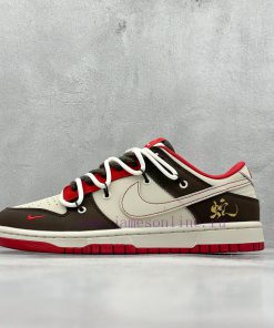 Nike SB Dunk Low Year Of The Snake Limited Edition Brown Red Hook Strap ️ Highly Recommended As t847dgdp