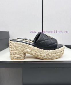 𝐂𝐡 * 𝐧𝐞𝐥 25P The Most Popular Woven Sandals In Early AutumnIt's A Crazy Rush With Popular Photo 522poq6y