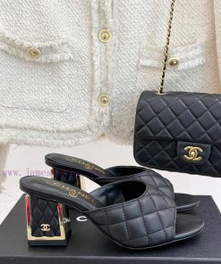 Chanel | Chanel Early Spring New ProductsLingge One-piece High-heeled SlippersSimplicity Delica 5jw00mj0