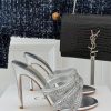 CASADEI/Kasanti 25WF Early Spring New ProductRhinestone High-heeled SlippersWhat Woman Could Re wenn3a5s