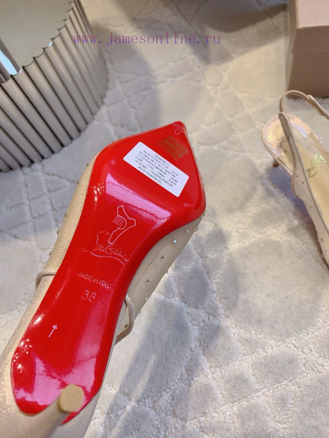 Christian Louboutin's New Rhinestone Mesh Transparent Red Soled High Heels Are Adorned With A P swh2m3xm - Image 10