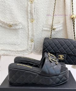 Chanel | Chanel 25C Spring/Summer New ProductsLingge Thick Bottom Sponge Cake Chain Double C Sl 1d5l4lnt