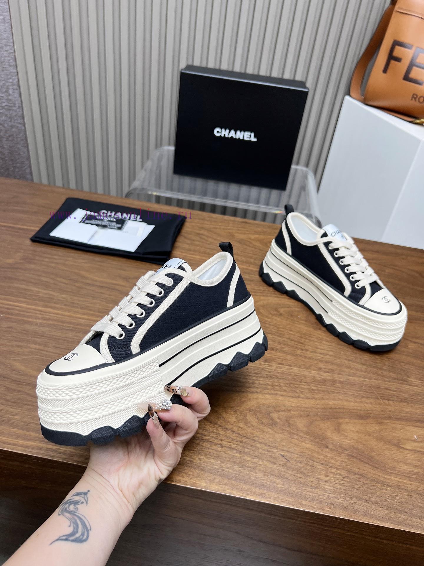 Top TierChanel -2025 Biscuit ShoesTop Casual Sports ShoesThis Classic Design Features A Shoe Up ivo0hx9o - Image 9