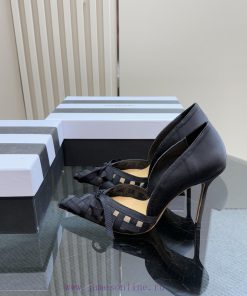 AQUAZZURA Zp Original Mold New Velvet Mesh High Heel SandalsMade Of Original Custom Silk With O 3k3un3b3