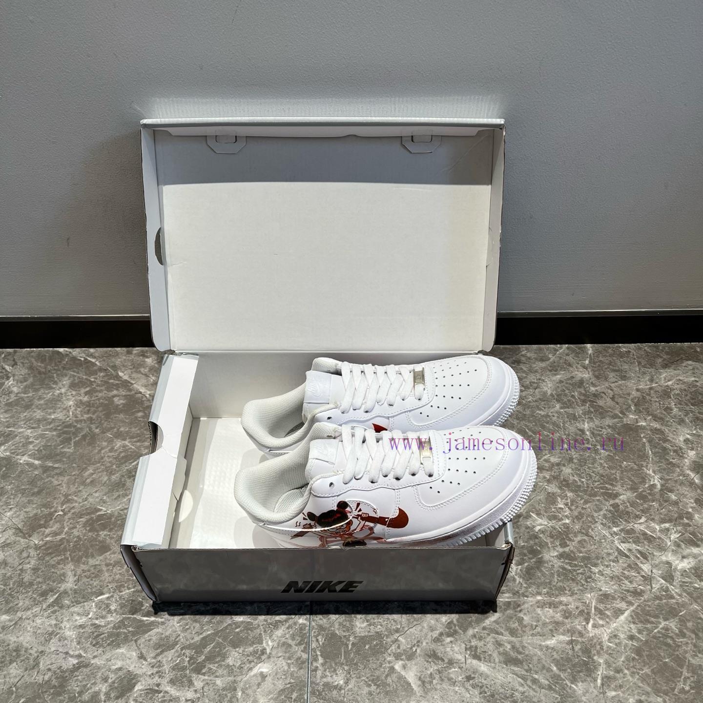 Top Customized Nike Air Force 1 Low Top All White Nezha: The Magic Child Roars In The Sea. The mjj9gyy4 - Image 3