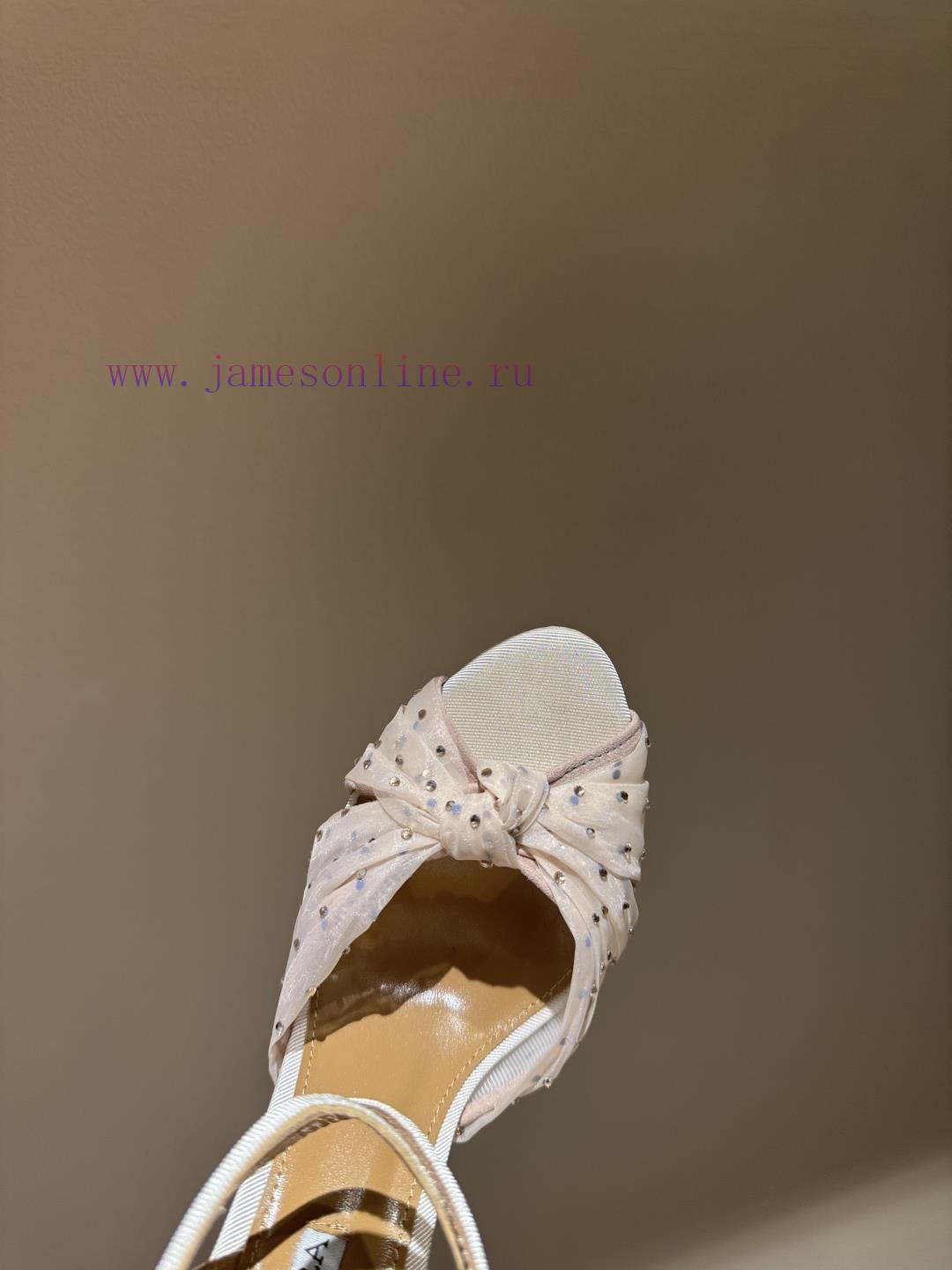 2025 New AQUAZURA Pineapple Ultra High Water Platform High Heel Sandals2025 Spring/Summer Water 04d9nypq - Image 5
