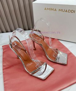 Amina Simple Style Bright Color Matching Customized Shining Brightly Fashionable High Heels The wj8e5pz2