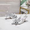 Jimmy Choo Jay Chou Staz Pointed Bow M ü Ller High HeelsThe Staz Sling Back 70 Series Open Heel 2th3btwo