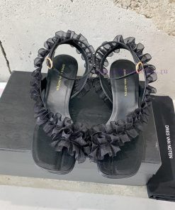 Dries Van Note * 2025 Spring/Summer New Fashion Style Wrinkled Beauty Fairy 🧚 ️ Shoes Recommend k2drkwus