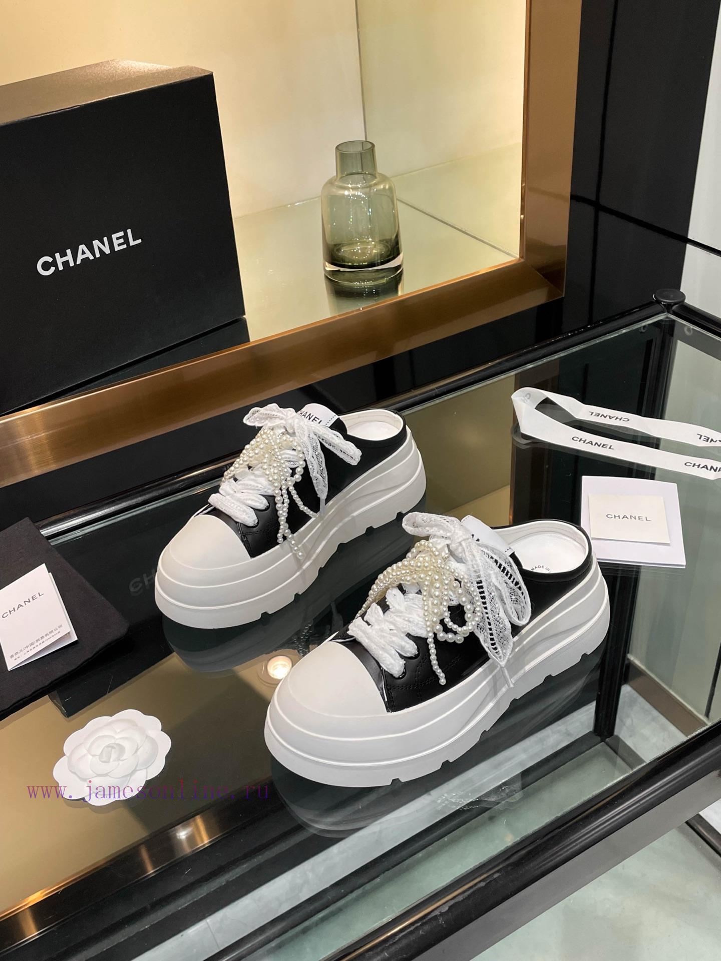 Chanel 25s Panda Color Blocked Casual Shoes Internet Celebrity Same Style Latest Fashion Show M 9yzjfj4c - Image 2