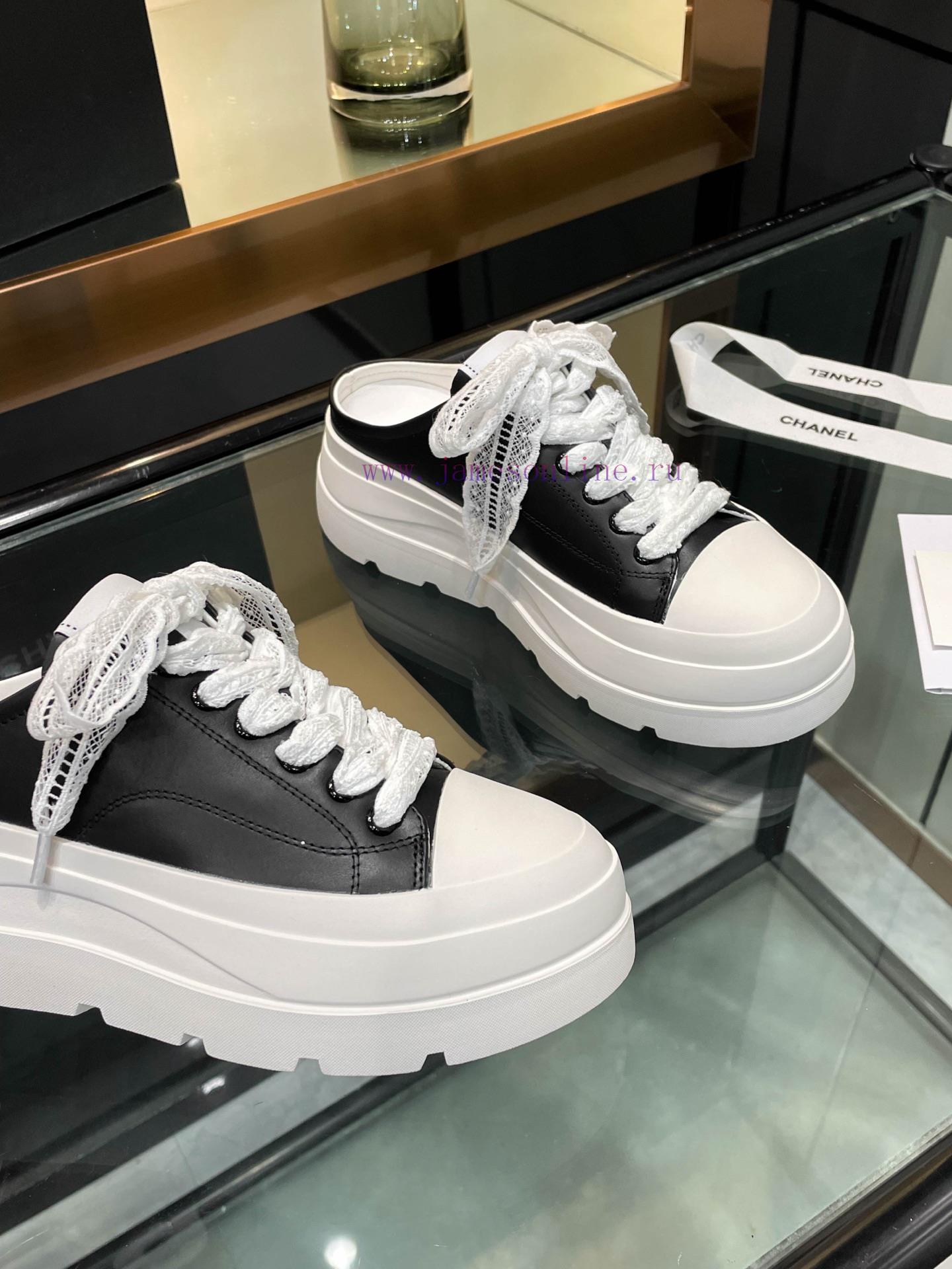 Chanel 25s Panda Color Blocked Casual Shoes Internet Celebrity Same Style Latest Fashion Show M 9yzjfj4c - Image 7