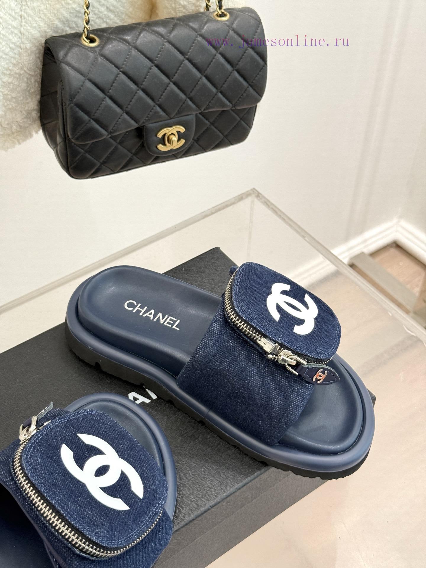 Chanel | Chanel 25P Spring/Summer New ProductsBag Decoration Thick Bottom Lazy SlippersLazy Peo u0ixllty - Image 6