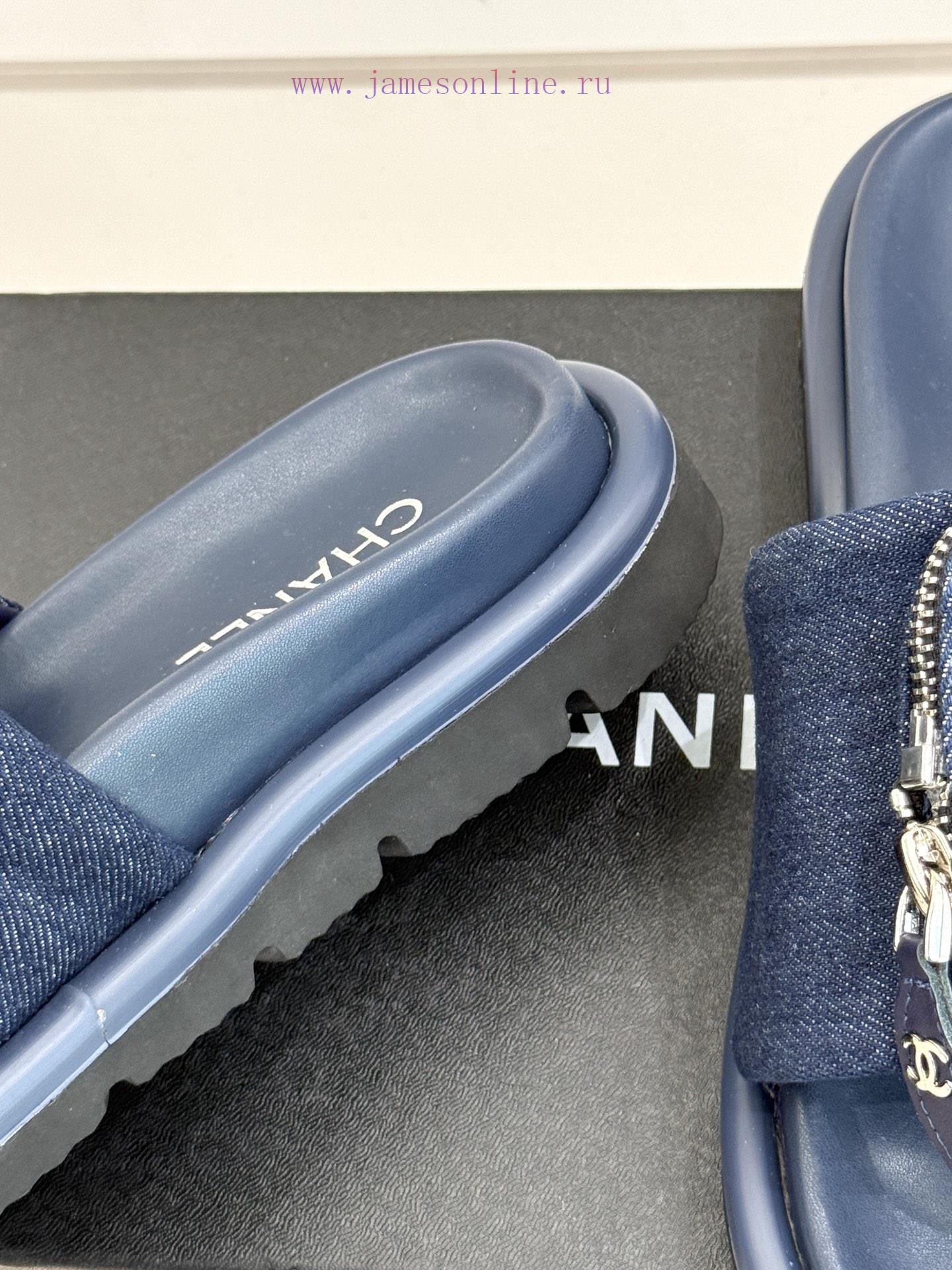 Chanel | Chanel 25P Spring/Summer New ProductsBag Decoration Thick Bottom Lazy SlippersLazy Peo u0ixllty - Image 7