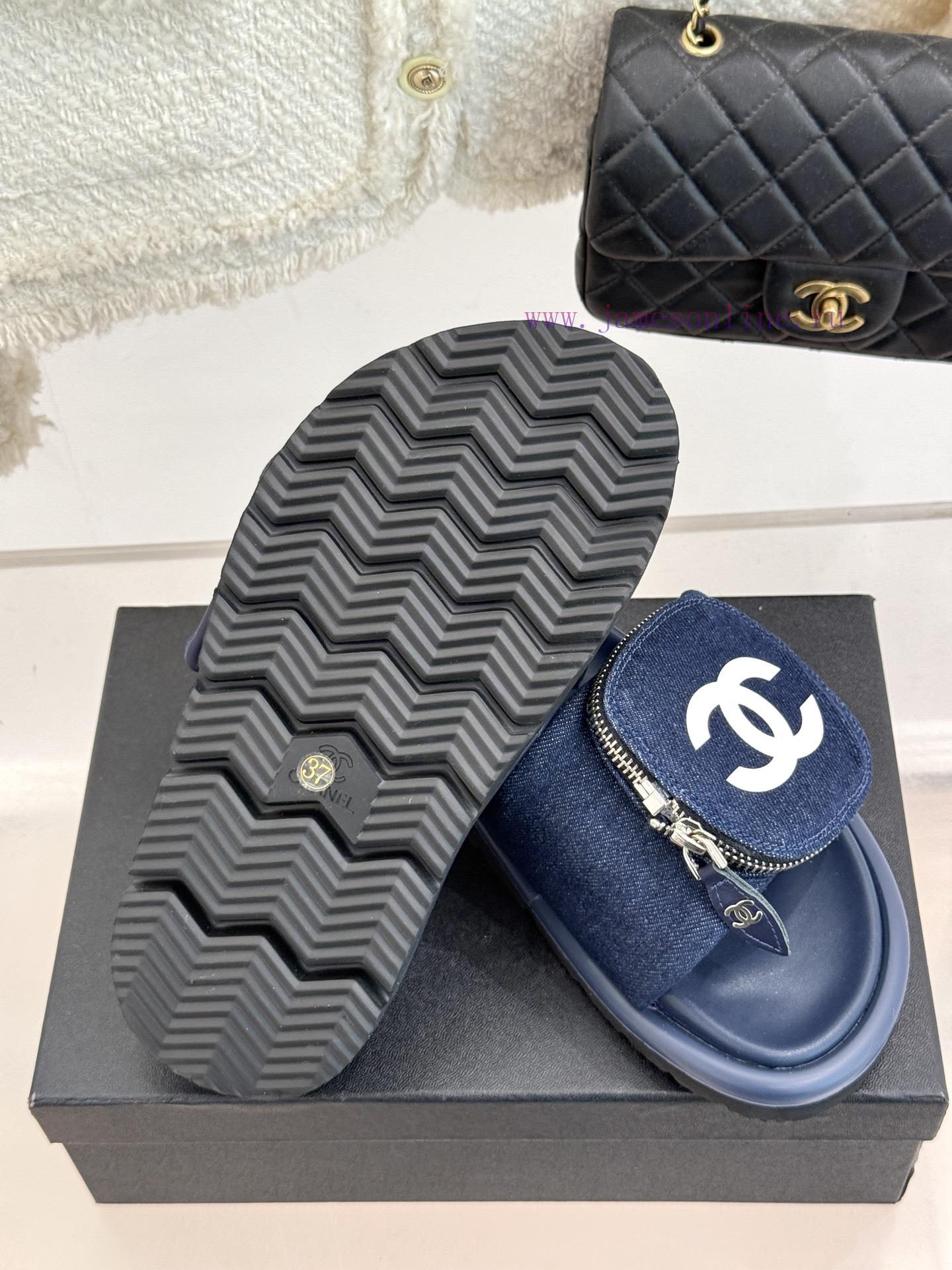 Chanel | Chanel 25P Spring/Summer New ProductsBag Decoration Thick Bottom Lazy SlippersLazy Peo u0ixllty - Image 10