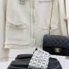 Chanel | Chanel 25p Spring/Summer New ProductsDouble C Printed Velcro Thick Bottom Bread Lazy S xvdrhrdx
