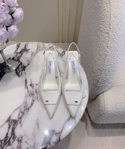 Jimmy Choo's New Pointed Back Hollow High Heels Are Super Soft And Comfortable To The Feet Perf tpa9xrea