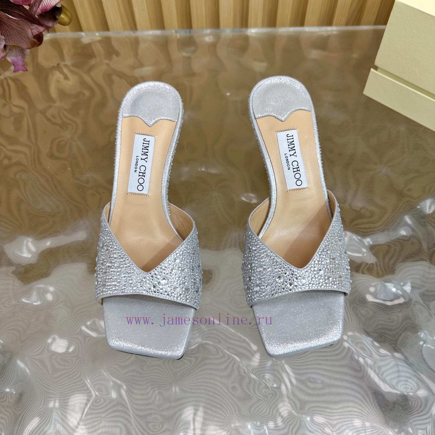 2025SSJIMMY CHOO Dinner High Heel Sandals/Single Shoes——————————Top TierThe Australian Pointed 8nolb3dy - Image 7