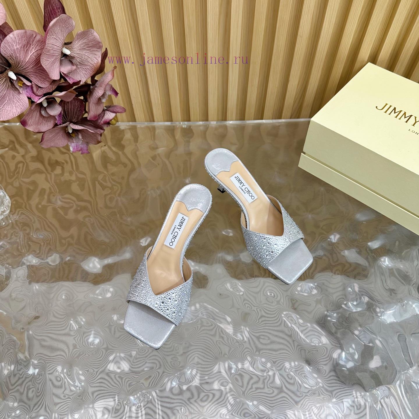 2025SSJIMMY CHOO Dinner High Heel Sandals/Single Shoes——————————Top TierThe Australian Pointed 8nolb3dy - Image 8