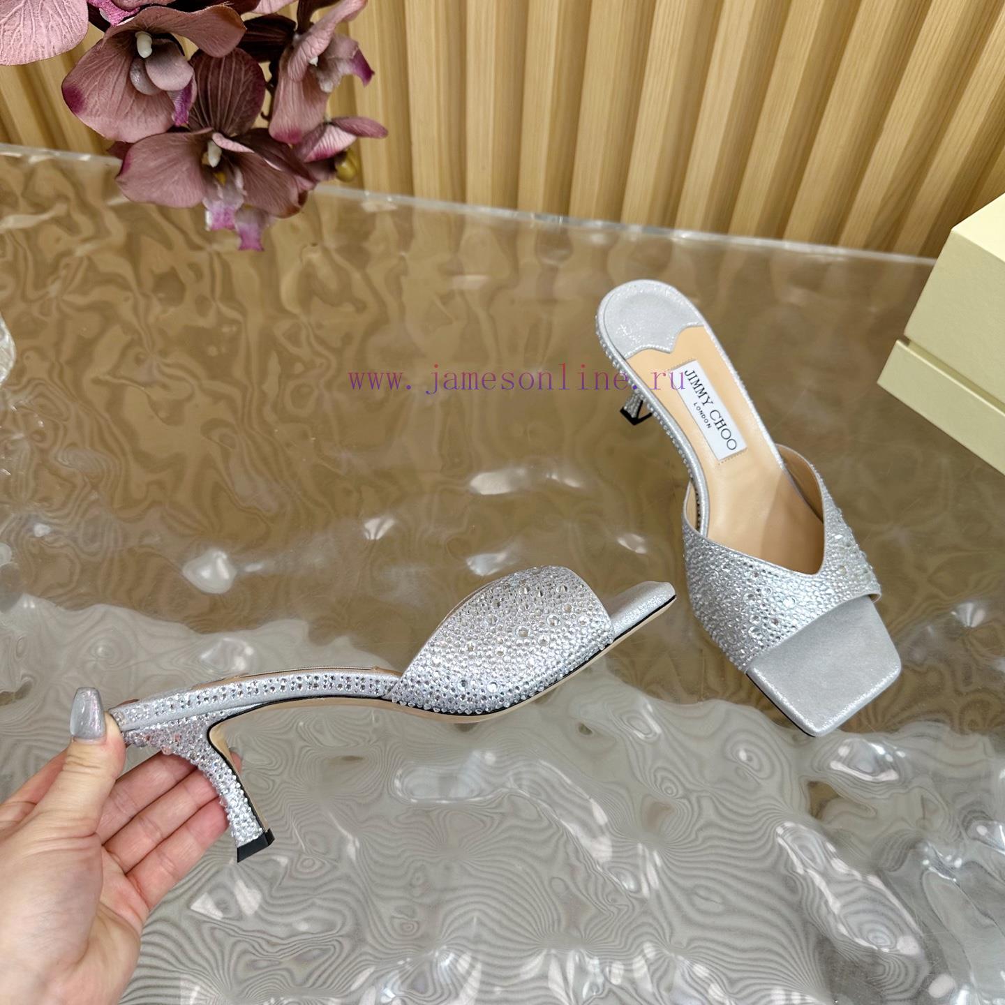 2025SSJIMMY CHOO Dinner High Heel Sandals/Single Shoes——————————Top TierThe Australian Pointed 8nolb3dy - Image 10
