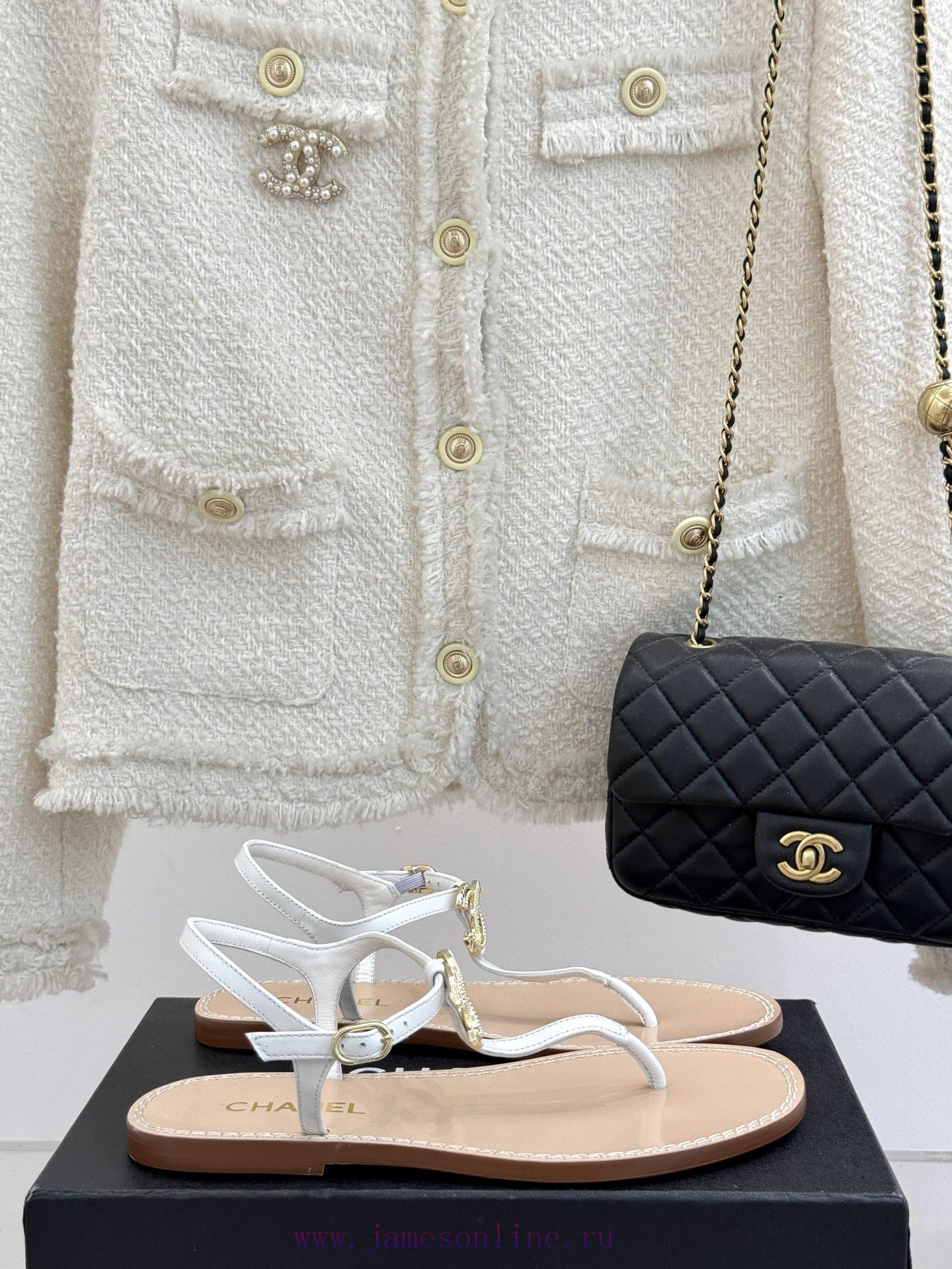Chanel | Chanel 25P Spring/Summer New ProductsDouble C-clip SandalsEasy To Wear And Stylish Vac ppw2oe16