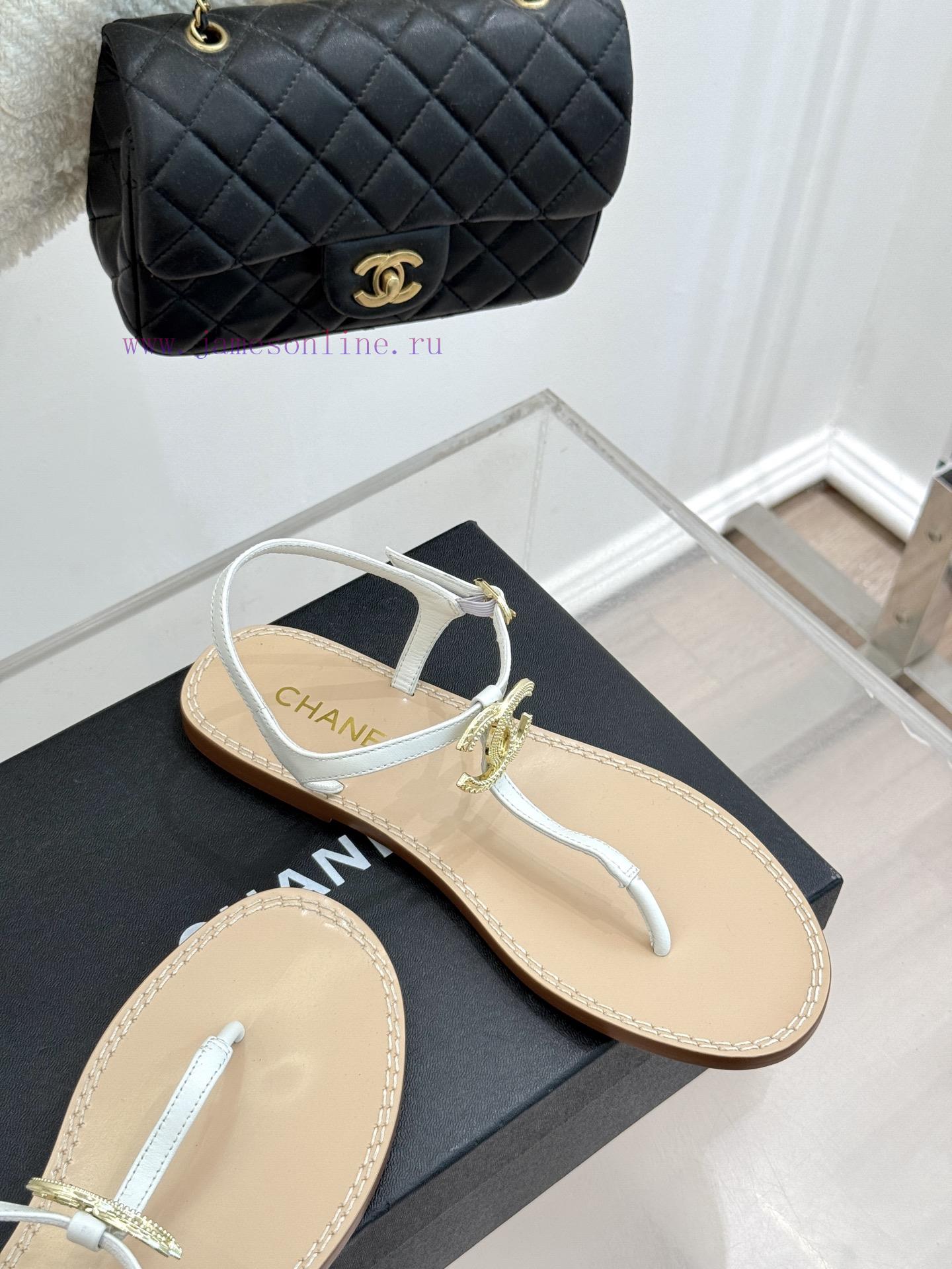 Chanel | Chanel 25P Spring/Summer New ProductsDouble C-clip SandalsEasy To Wear And Stylish Vac ppw2oe16 - Image 6