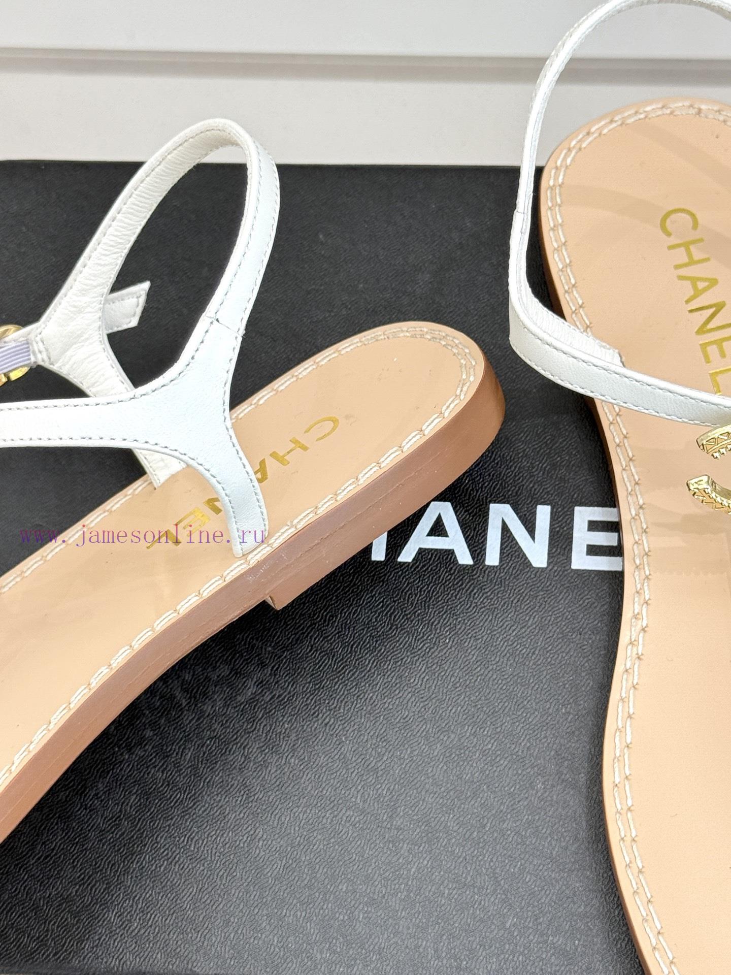 Chanel | Chanel 25P Spring/Summer New ProductsDouble C-clip SandalsEasy To Wear And Stylish Vac ppw2oe16 - Image 7