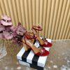 2025 New Spring/Summer AQUAZZURA Zp Original Mold Opening Weaving Coarse Heel New High Heel San pi72o8b9
